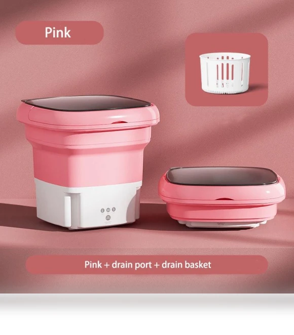 Mini Foldable Fruit Washing Machine — Compact Washing Solutions, Refreshing Home