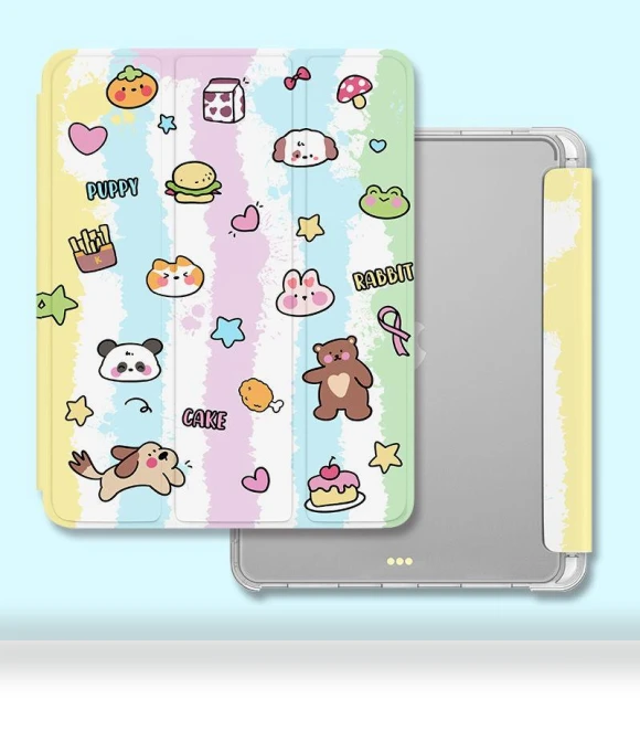 Smart Case with Cute Pudding Dog Design — Protective Cases, Joyway