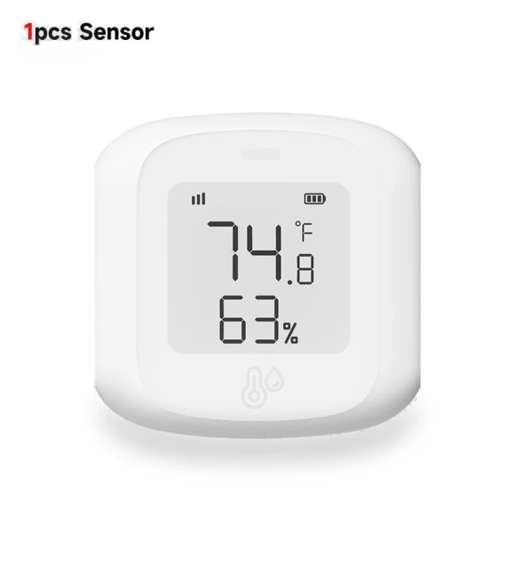 Smart Wi-Fi/Zigbee LCD Temperature and Humidity Sensor — Home Climate Control, Huaqiang North Electronics