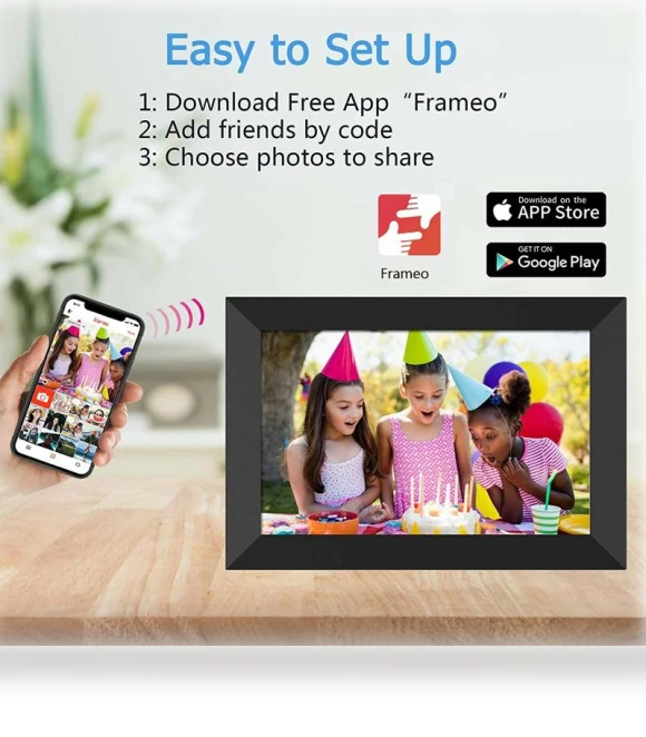 Smart WiFi Digital Photo Frame — Digital Frames, Frameo