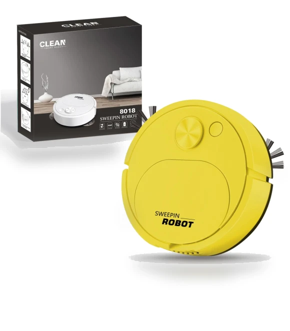 USB Robot Vacuum Cleaner 3-in-1 — Smart Cleaning Robots, Refreshing Home
