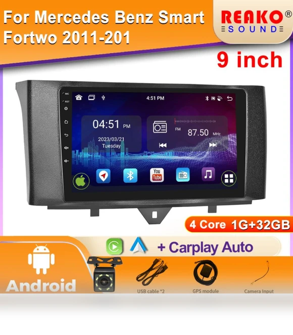 Android Car Stereo Multimedia Radio Video Player — Stereo Receivers, Reakosound