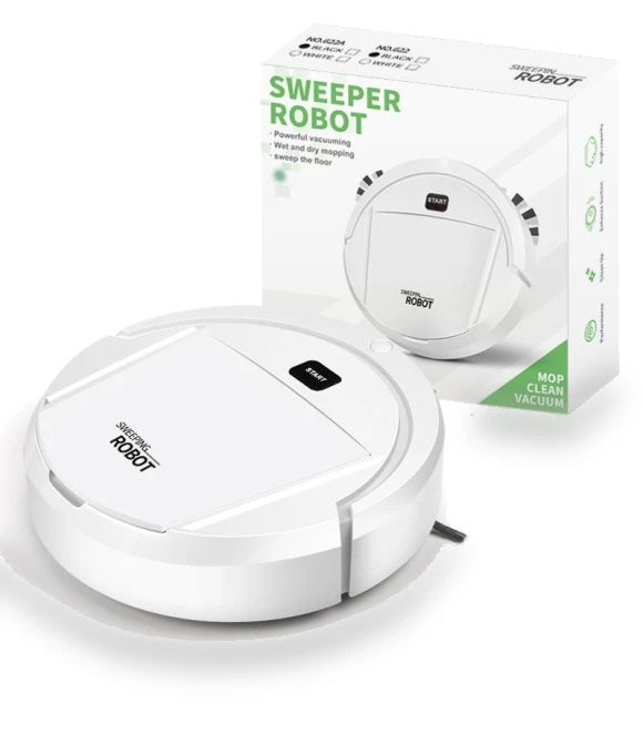 Automatic Robot Vacuum — Smart Cleaning Robots, MR J