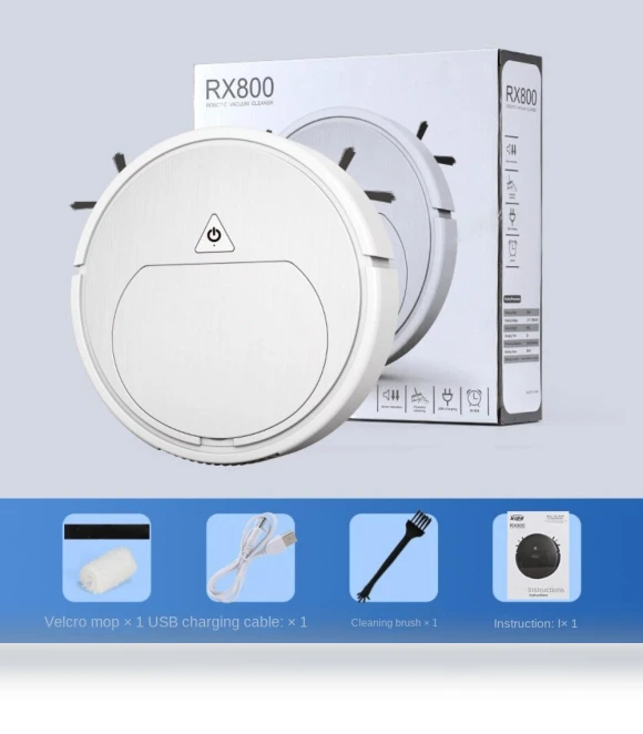 Automatic Sweeping Robot Vacuum — Smart Cleaning Robots, Winter Gloves
