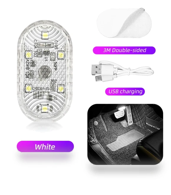 Car Touch Sensor Reading Light — Courtesy Lamp, Cars Auto Home