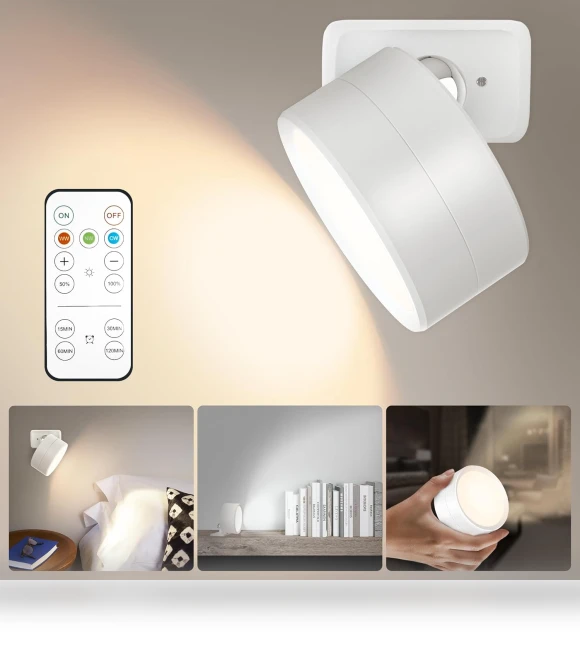 LED Wall Light with Touch Control — Desk & Table Lighting, Your Warm Home
