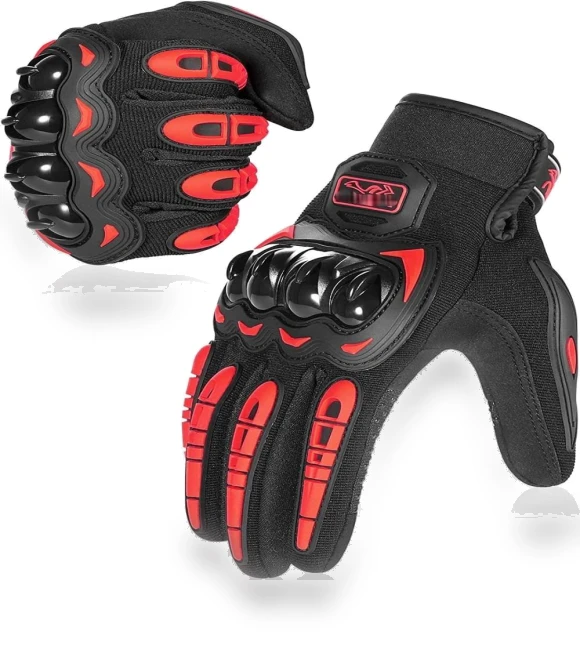 Motorcycle Gloves with Touchscreen — Gloves, Freedom Outdoors