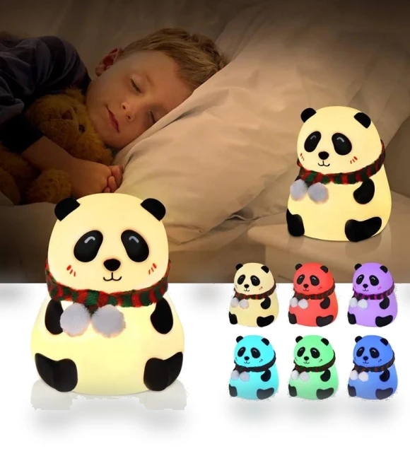 Night Light Panda with Touch Control — Lamps & Shades, Your Warm Home