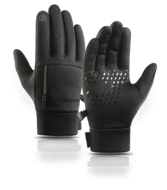 Non-Slip Cycling Gloves with Touchscreen Connector Buckle — Gloves, MUQZI