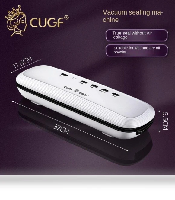 Portable Fully Automatic Vacuum Sealing Machine — Vacuum Bags, CUGF
