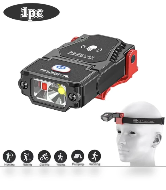 Portable LED Touch Headlamp — Flashlights, Refreshing Home