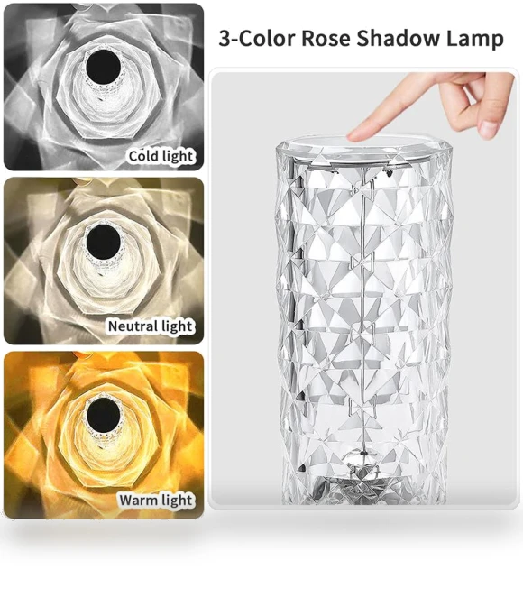 Projection Bedside Lamp — Desk & Table Lighting, Refreshing Home