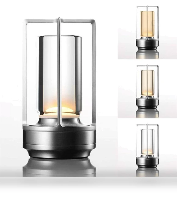 Rechargeable Desk Lamp with Cross — Study & Desk Lighting, Binchi Lighting Appliances