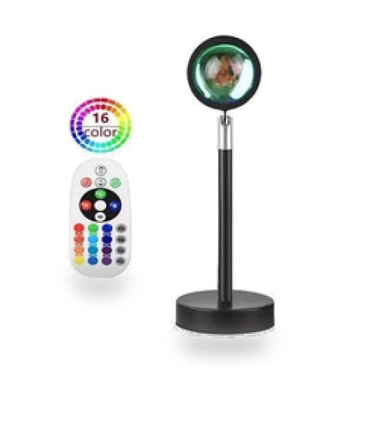 Smart Rainbow Sunset Projector Lamp — Outdoor Light Projectors, Zhou Yajin