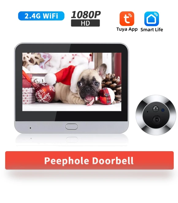 Smart Wi-Fi Door Camera — Smart Home Security, Super Featured