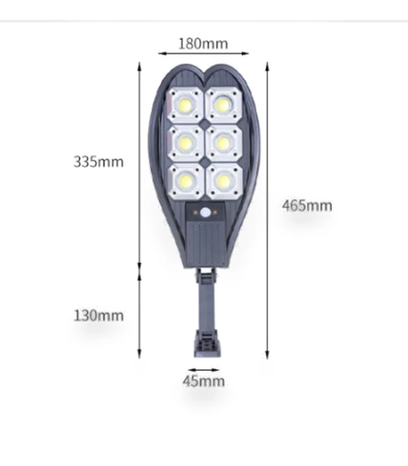 Solar LED Light with Motion Sensor — Outdoor Security & Flood Lighting, Smart Mouse
