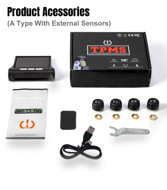 Solar Powered Smart Car TPMS — TPMS Sensor Replacements, Cars Auto Home