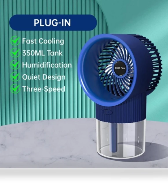 USB Humidifying Fan — Portable USB Fans, Factory Discount Outlet