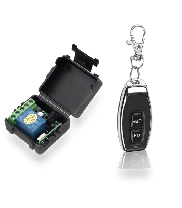 Wireless Remote Control Relay Receiver Transmitter — Remote Controls, HOME-Auto-001