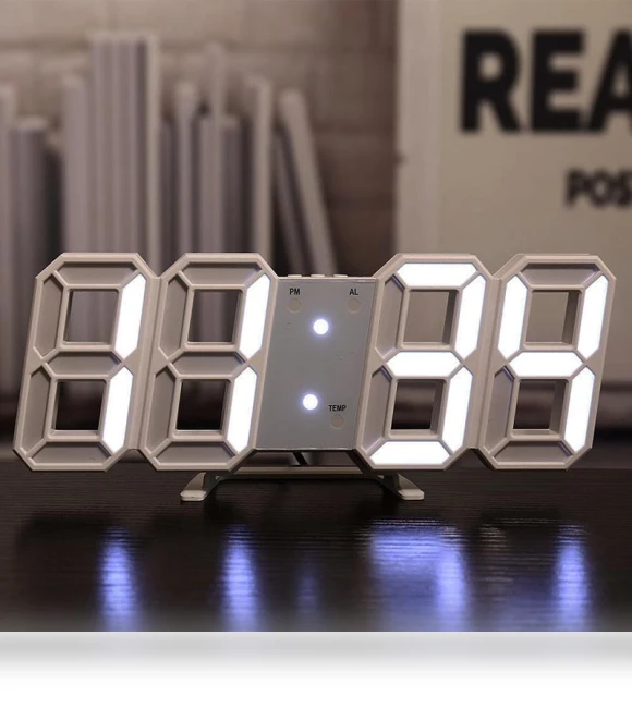3D Digital Alarm Clock — Clocks
