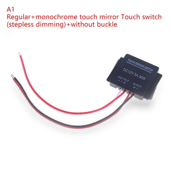 Bathroom Mirror Touch Sensor Switch — Shower, Fivee