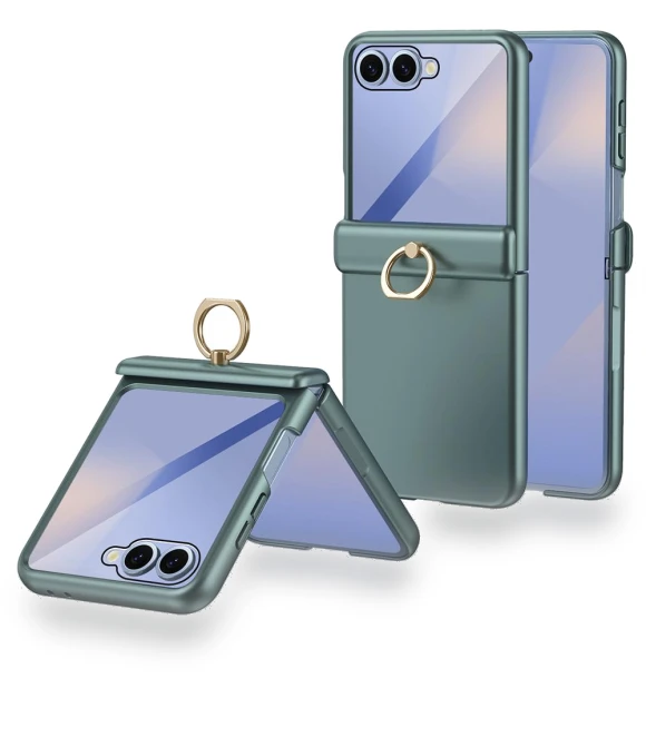 Case with Tempered Glass Screen Protector, Ring Holder, Stand, PC Case — Phone Accessories, Smartwatch 2025