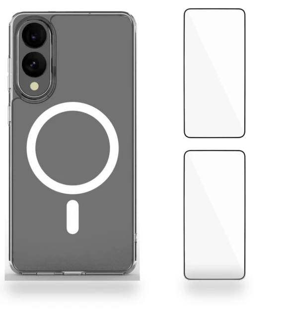 Clear Case with Screen Films — Phone Accessories, WANLONFENG
