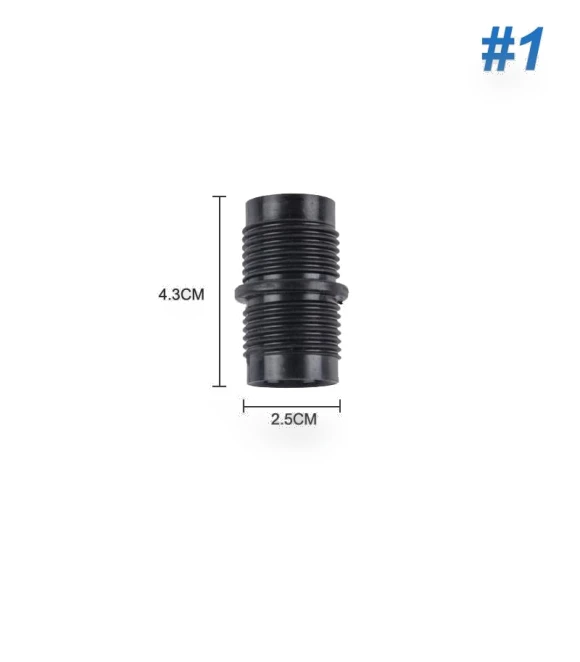 Double Quick-Release Connector for Aquarium Water Control Valve Hose — Quick Connect, BigBee