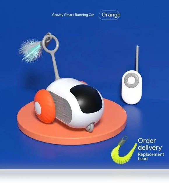 Interactive Smart Toy Car for Cats — Cat Playthings, QIIAII D