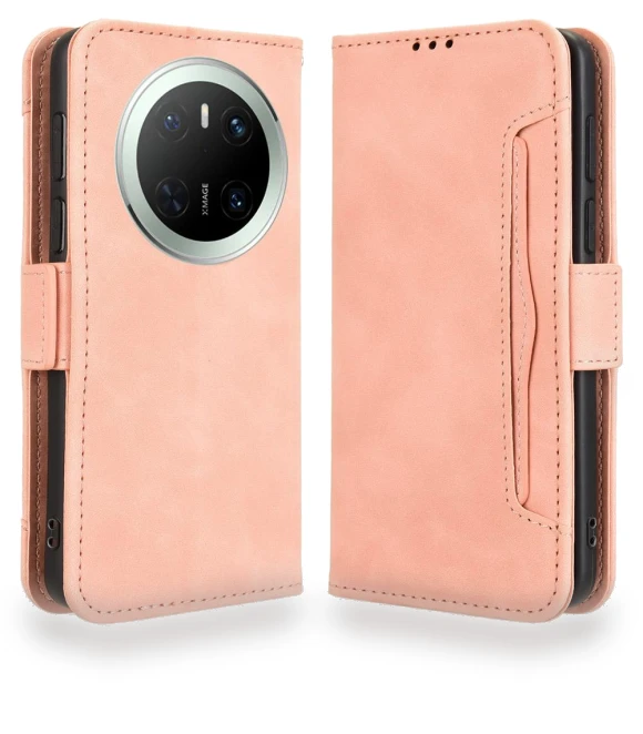 Leather Case Phone Wallet Cover with Multiple Card Slots — Basic Cases, Smartwatch 2025