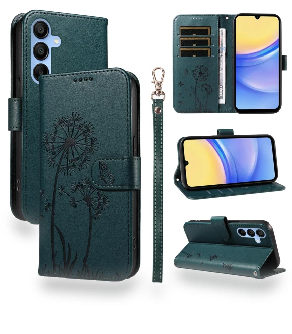 Leather Case Wallet Phone Cover — Phone Accessories, Smartwatch 2025