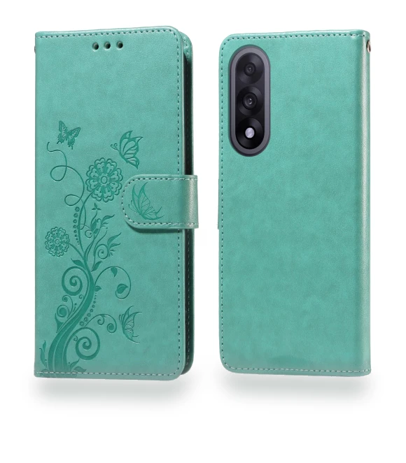 Leather Case with Butterfly and Flower Embossing — Phone Accessories, Smartwatch 2025