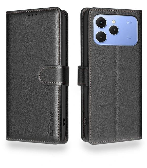 Leather Wallet Case with RFID Blocking — Flip Cases, Smartwatch 2025