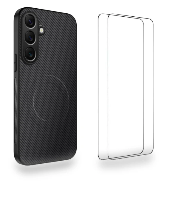 Magnetic Case with Carbon Fiber Texture — Phone Accessories, Smartwatch 2025