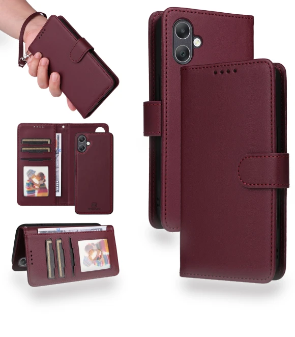 Magnetic Case with Detachable PU Leather Cover and Strap — Phone Accessories, BETOPNICE