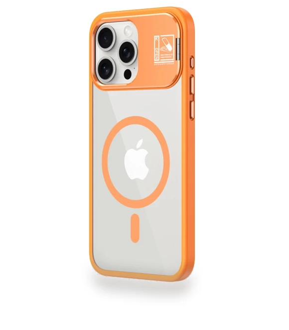 Magnetic Case with Kickstand and Glass Lens Film — Phone Accessories, Smartwatch 2025