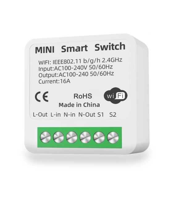 Mini Wi-Fi Smart Switch 2 Way Control — Smart Home Hubs & Controllers, Home Of Auto Parts