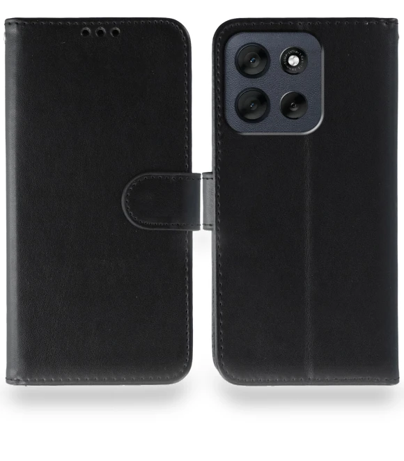 PU Leather Flip Wallet Phone Cover with Strap — Flip Cases, Smartwatch 2025