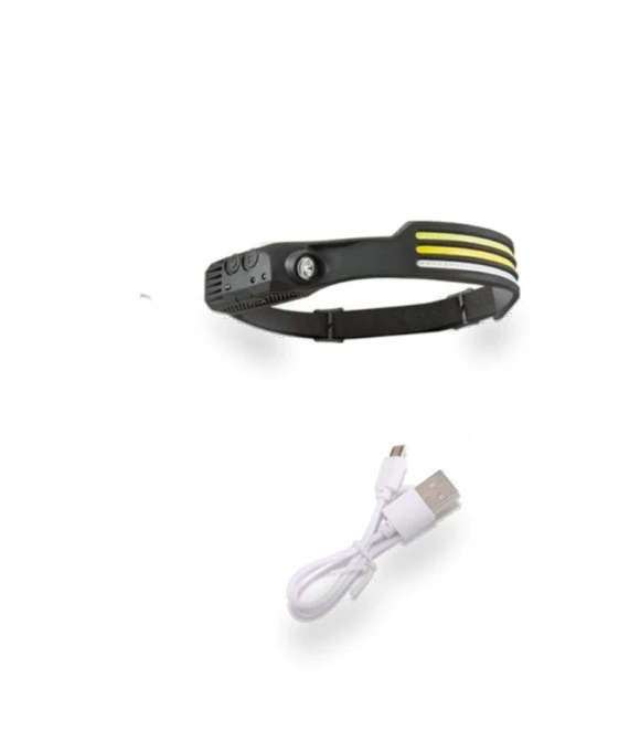 USB Rechargeable Headlight with Sensor — Flashlights, WBL