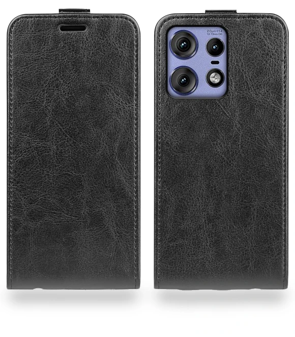 Vertical Flip Down PU Leather Phone Cover — Flip Cases, Smartwatch 2025