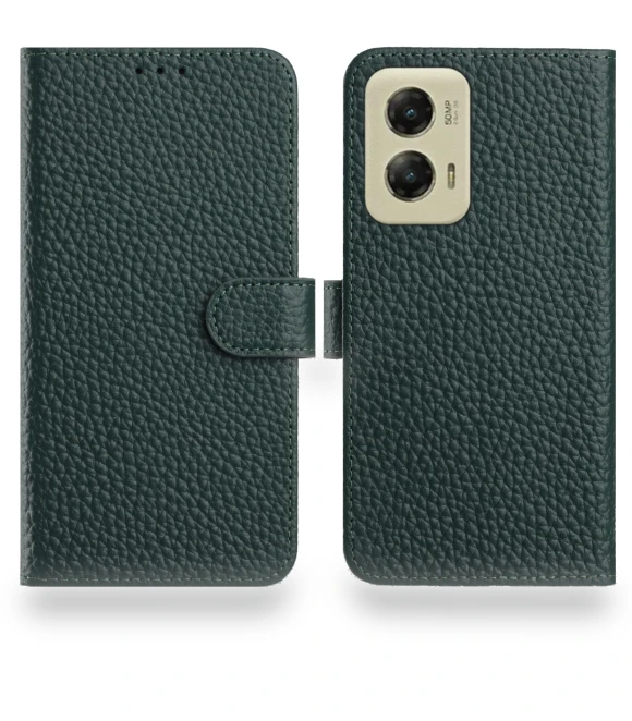 Wallet Stand Case with Litchi Texture — Phone Accessories, Smartwatch 2025