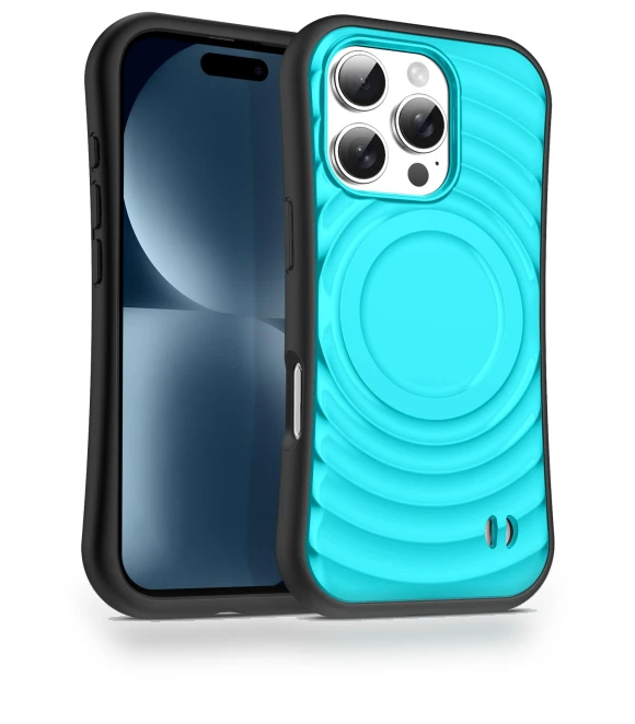 Wavy Curves Texture Slim Anti Drop Case — Phone Accessories, Smartwatch 2025