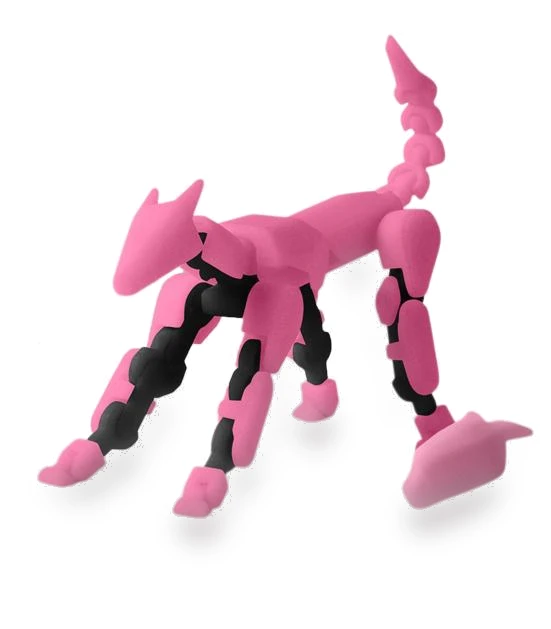 3D Printed Dog Figure — Collectible Statues, Toy