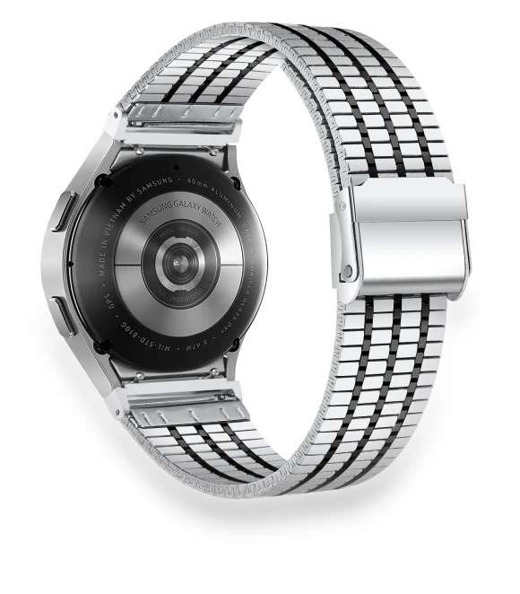 7-Beads Stainless Steel Wrist Strap — Bands, Smartwatch 2025