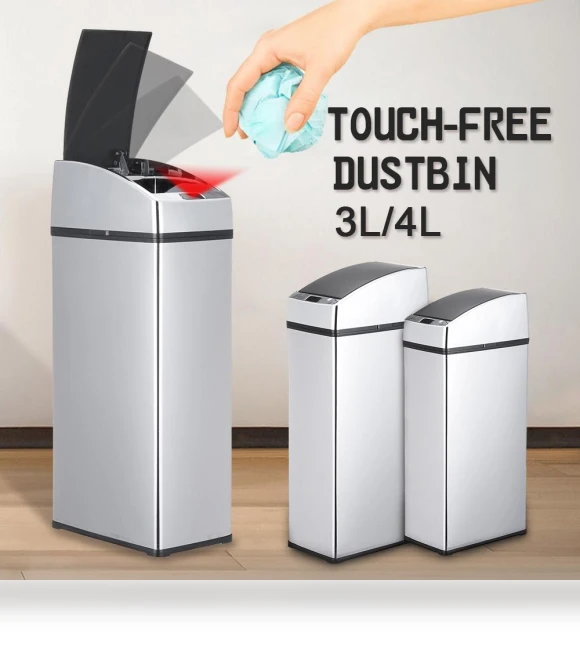 Automatic Sensor Dustbin — Kitchen Cans, Ideal World