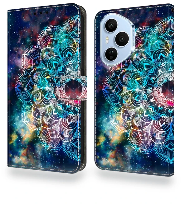 Case with Card Slot Pattern Printed TPU+PU Leather Flip Phone Cover — Flip Cases, Smartwatch 2025