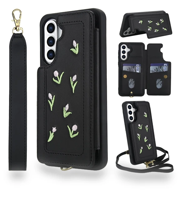 Case with Embroidered Tulips — Bumpers, Smartwatch 2025