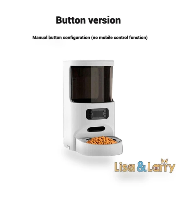 Double Bowl Voice Call Cat Feeder — Smart Pet Feeders, Relax&Life