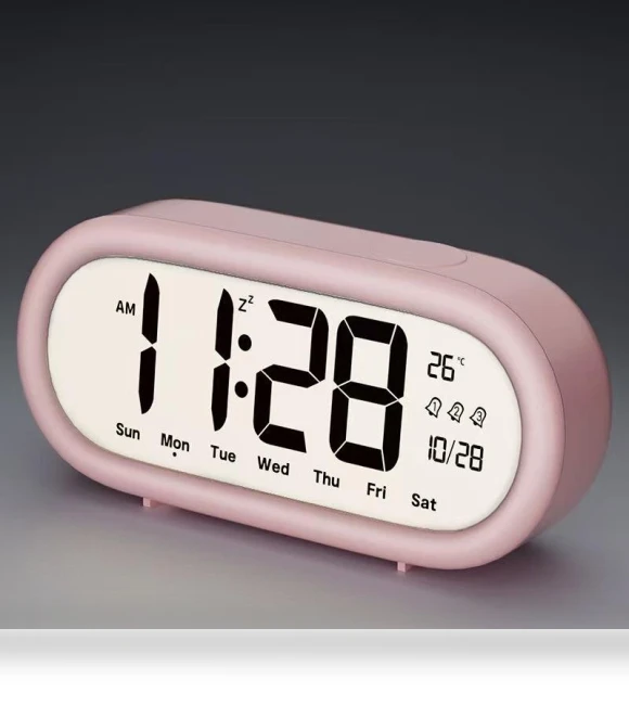 High-definition LCD alarm clock — Alarms & Clocks, Fashionable bags