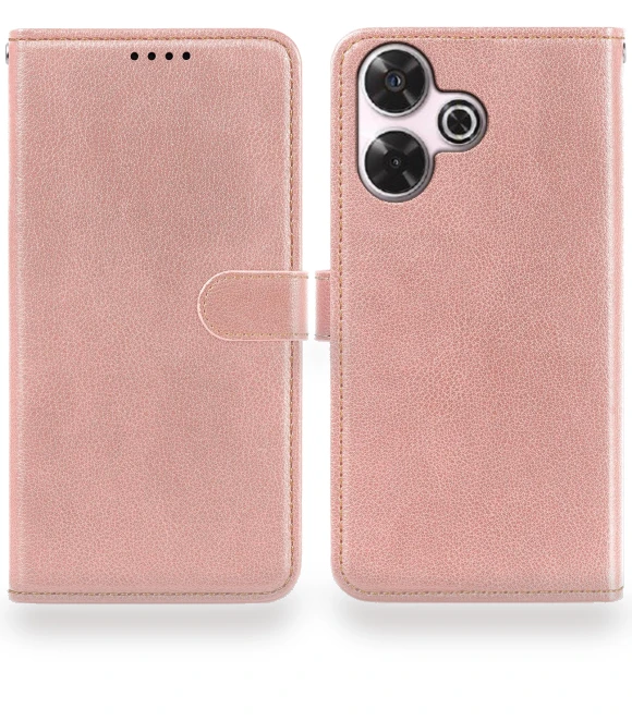 Leather Case Litchi Texture Wallet RFID Blocking Phone Cover — Phone Accessories, Smartwatch 2025